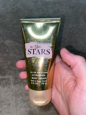 Bath & Body Works In The Stars Ultra Shea Body Cream - Gold Holographic